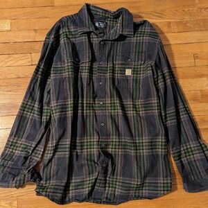 Carhartt Loose Fit Plaid Shirt - 2XL Tall